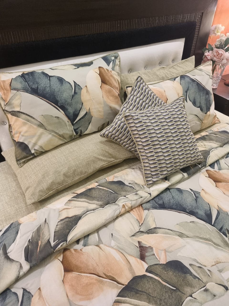 IV686 Cotton Duvet Cover Set - Without Filling