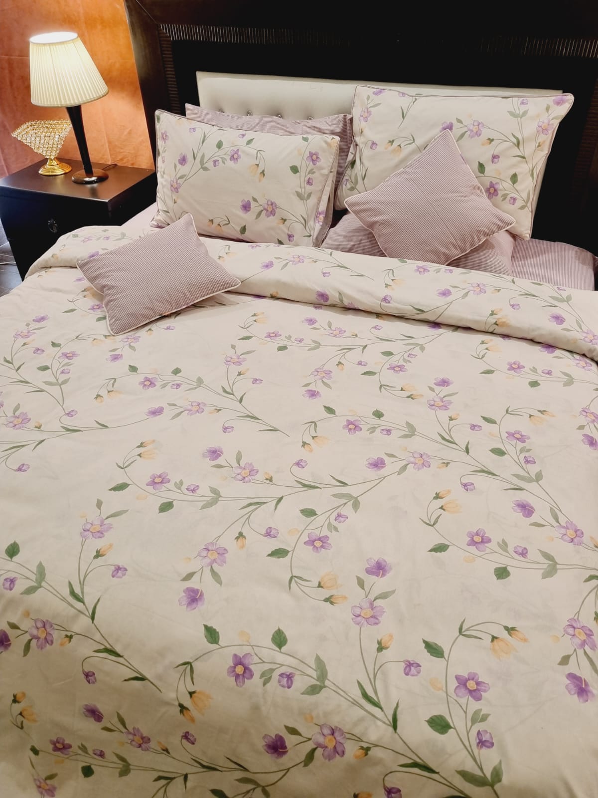 IV690 Cotton Duvet Cover Set - Without Filling