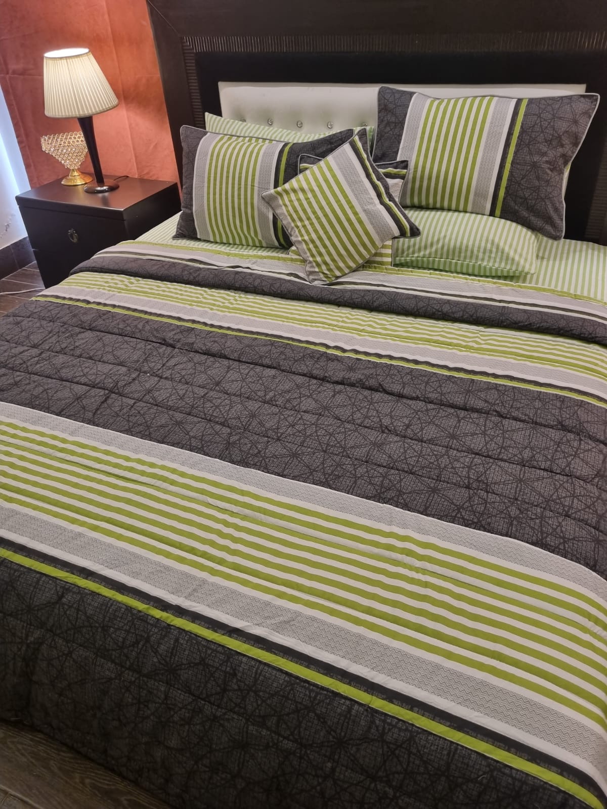 IV685 Cotton Comforter Set - Light Filling