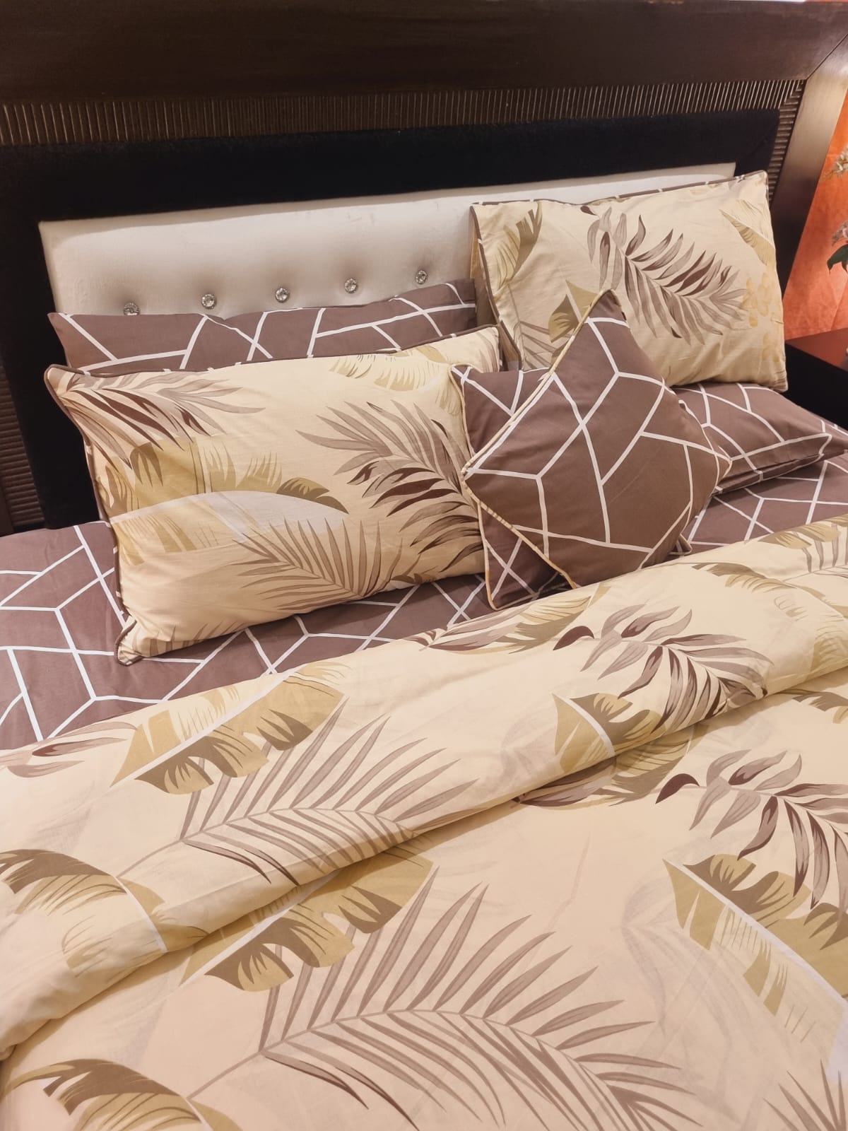IV689 Cotton Comforter Set - Light Filling