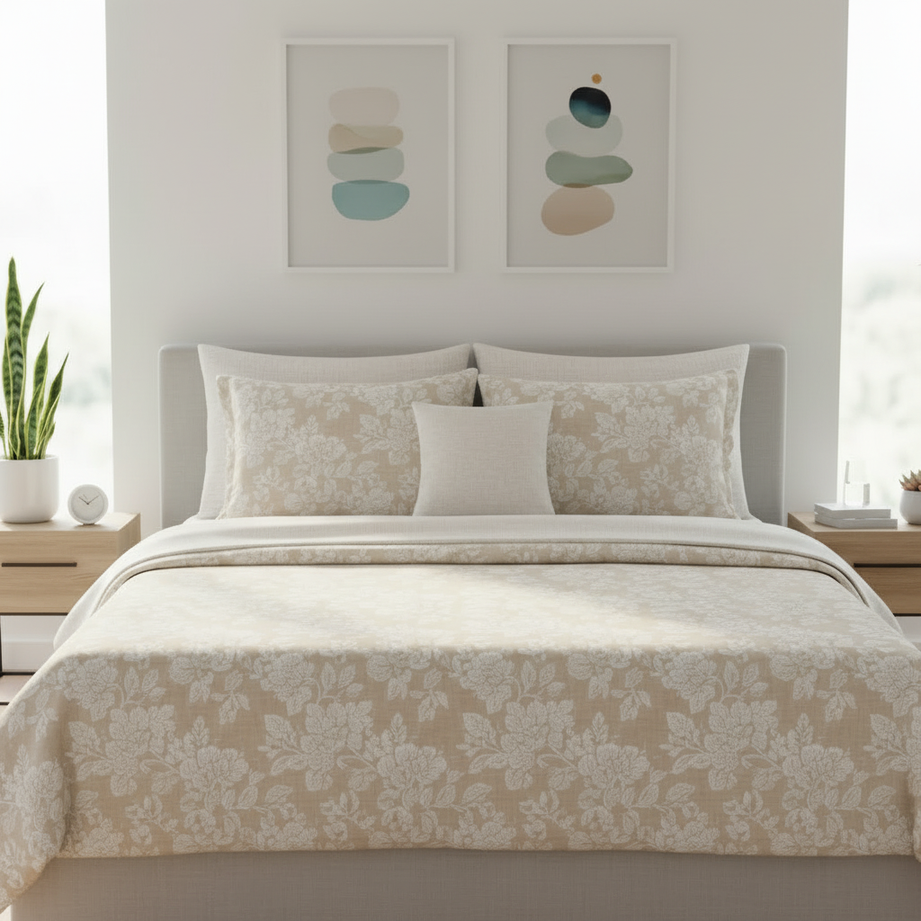IV842 Cotton Duvet Cover Set - Without Filling