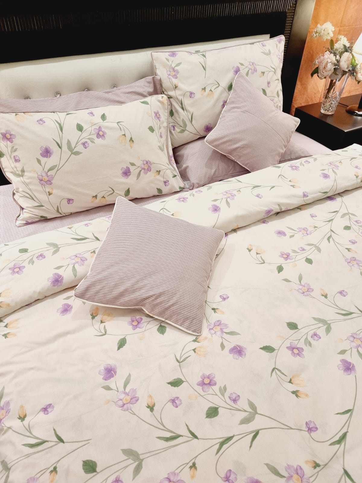 IV690 Cotton Duvet Cover Set - Without Filling