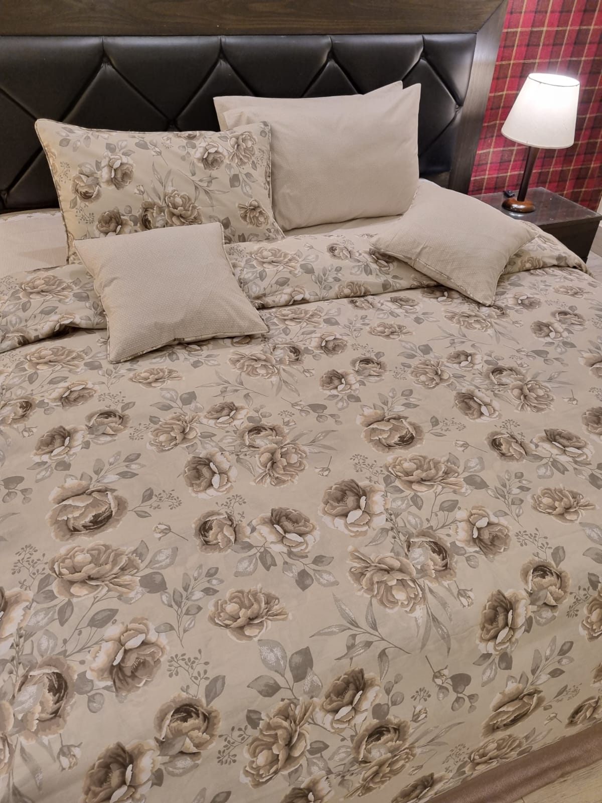 IV377 Cotton Comforter Set - Light Filling