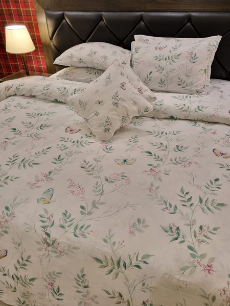 IV371 Cotton Comforter Set - Light Filling