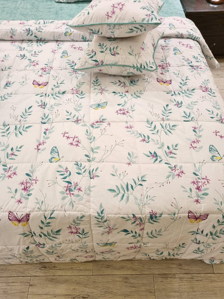 IV343 Cotton Comforter Set - Light Filling