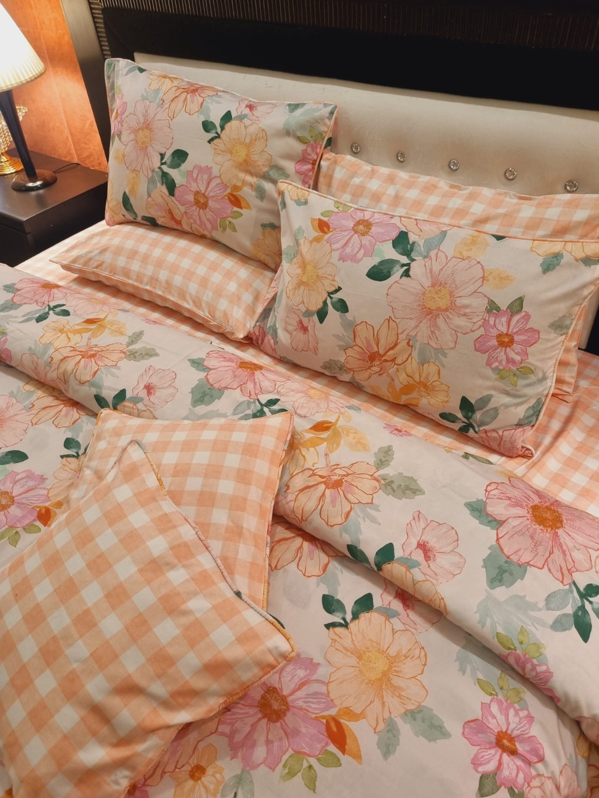 IV692 Percale Cotton Duvet Cover Set - Without Filling