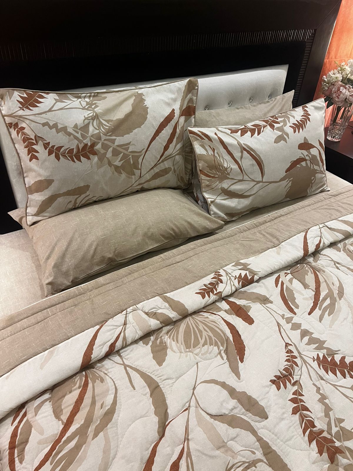 IV635 Cotton Duvet Cover Set - Without Filling