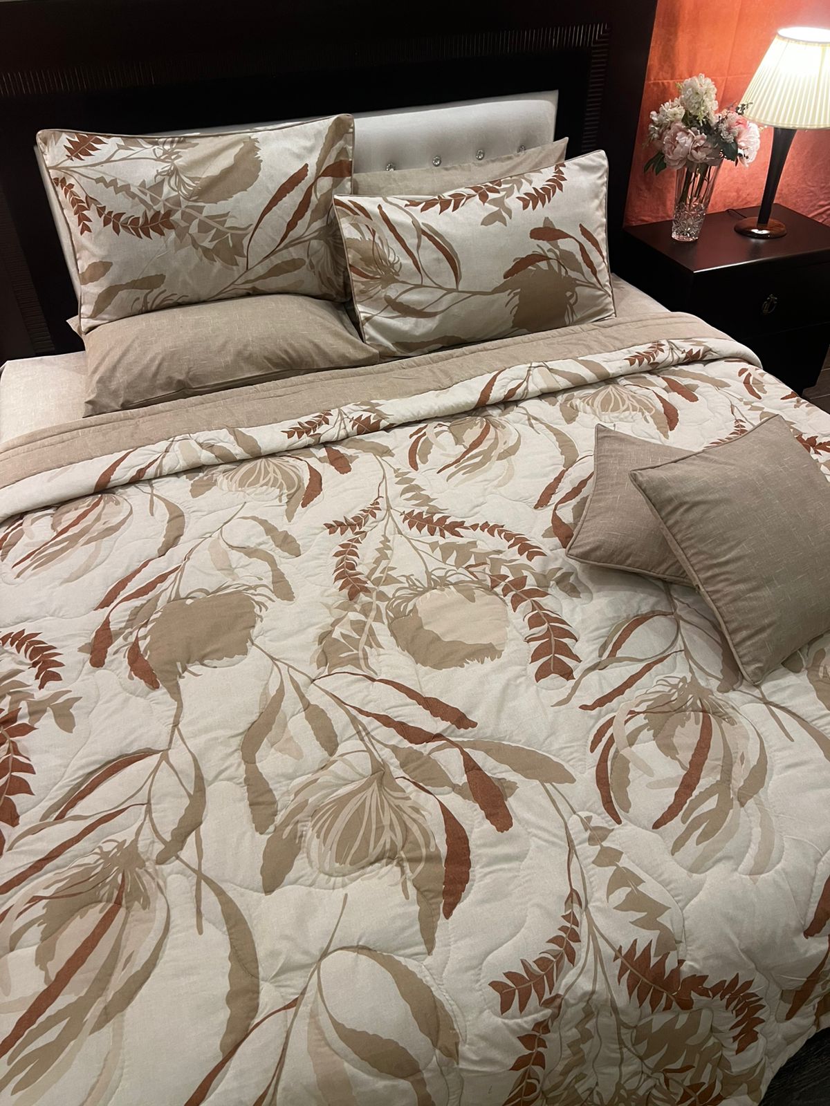 IV635 Cotton Duvet Cover Set - Without Filling