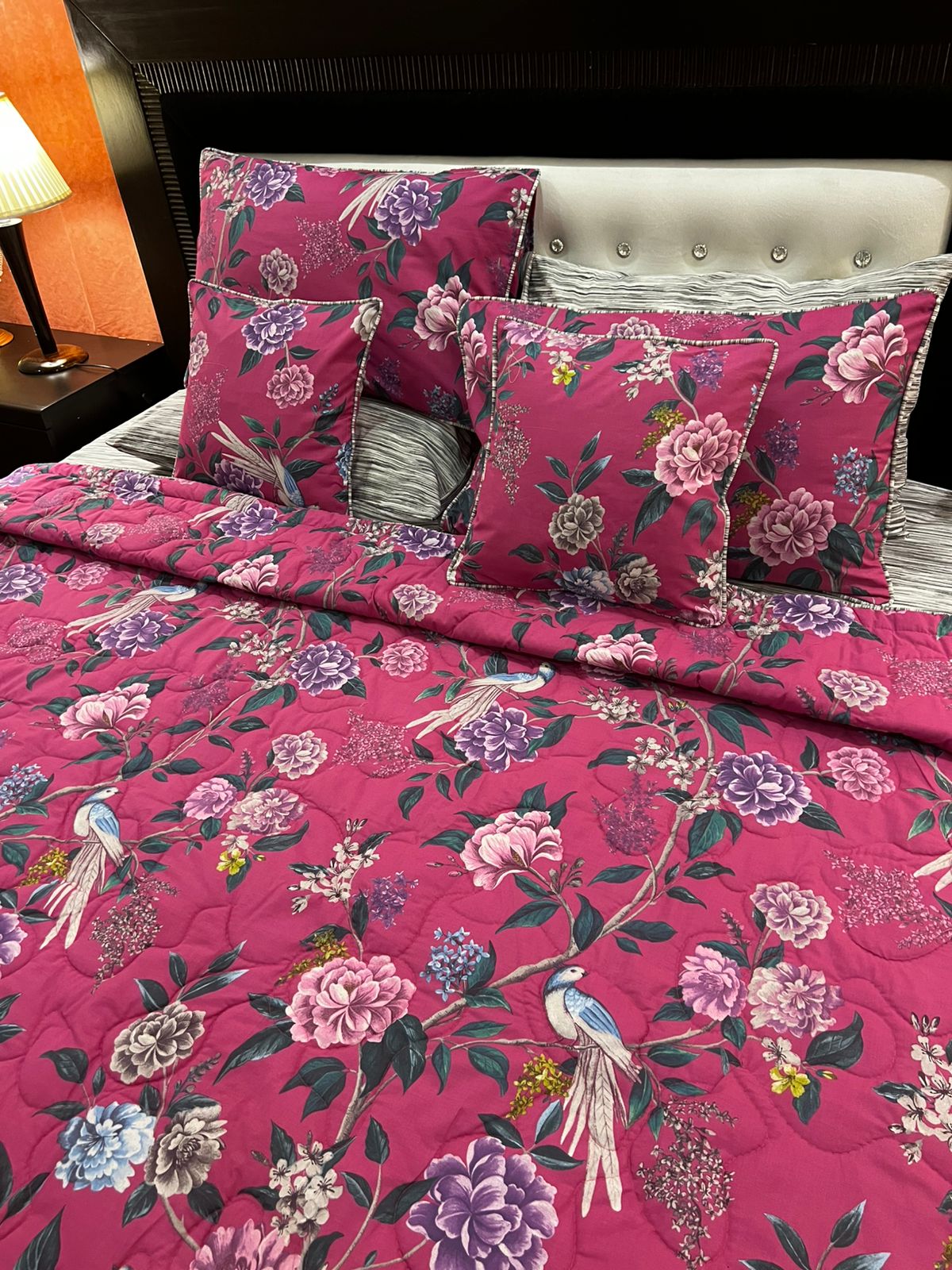 IV682 Cotton Comforter Set - Light Filling