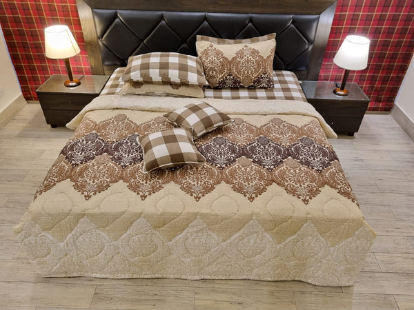 IV338 Cotton Comforter Set - Light Filling