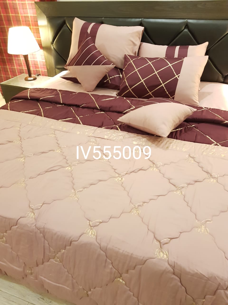 Rose Gold Opulence Luxury Comforter Set
