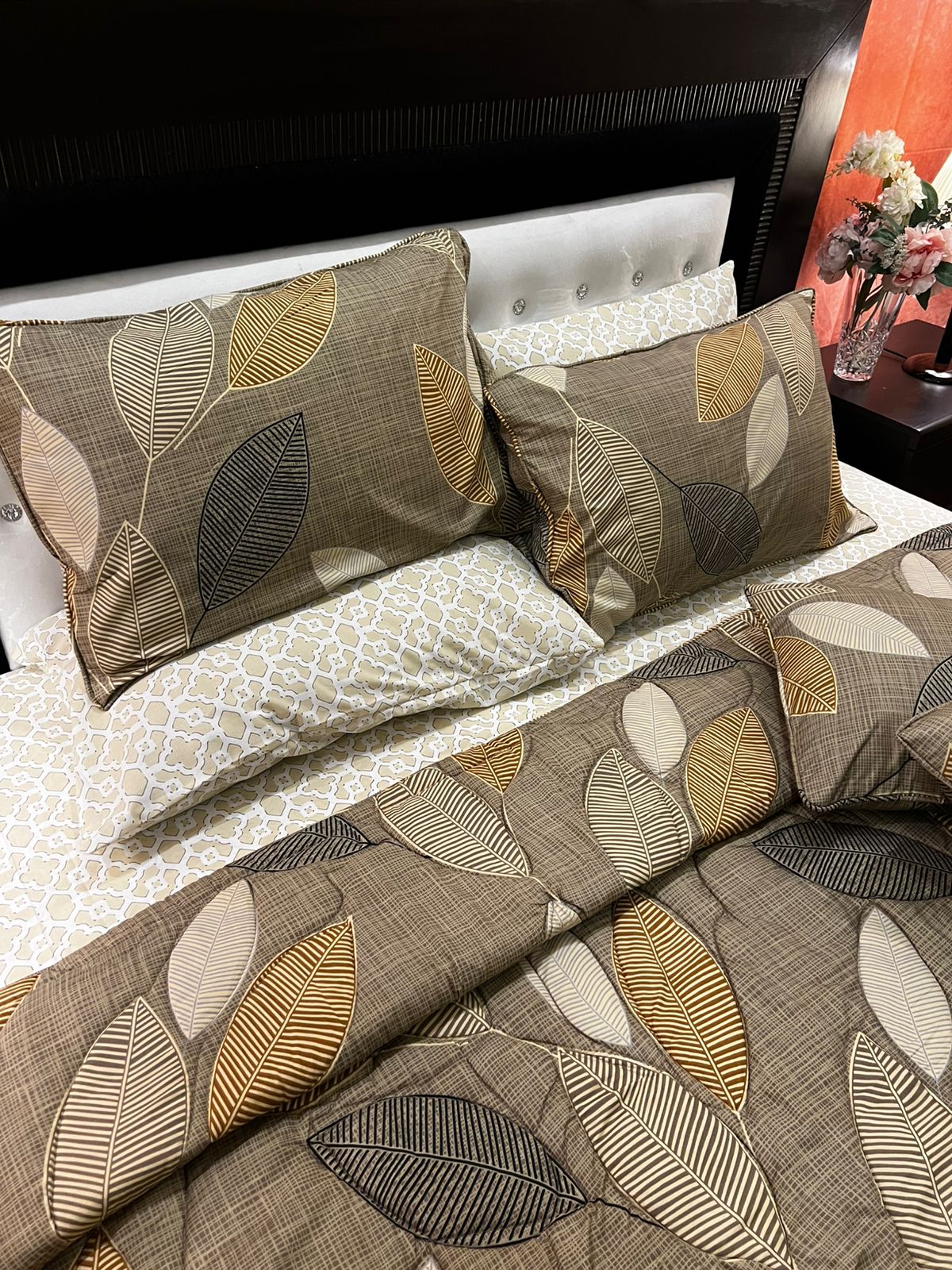 IV676 Cotton Comforter Set - Light Filling