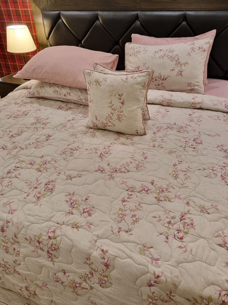 IV302 Cotton Comforter Set - Light Filling