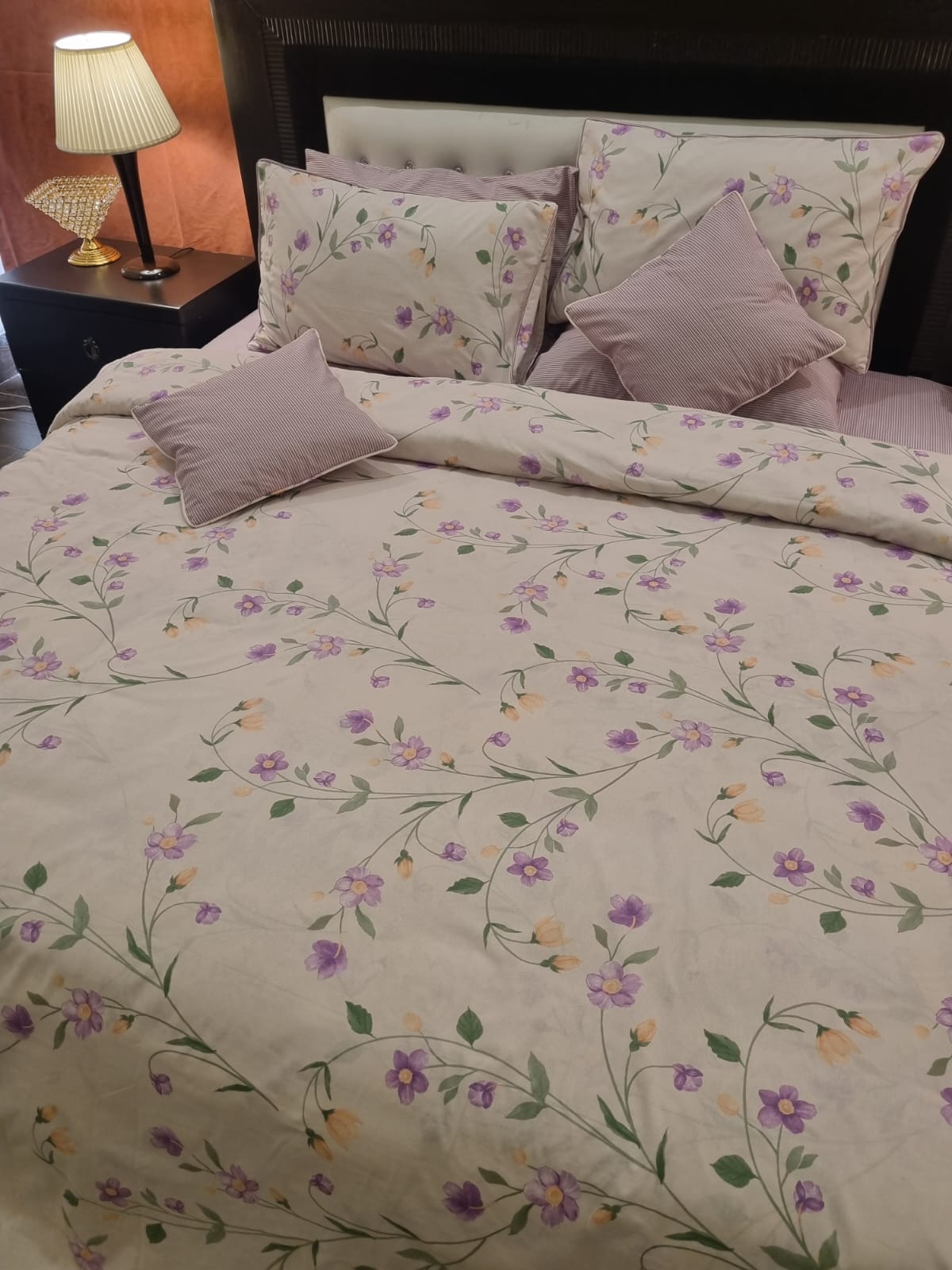 IV690 Cotton Duvet Cover Set - Without Filling