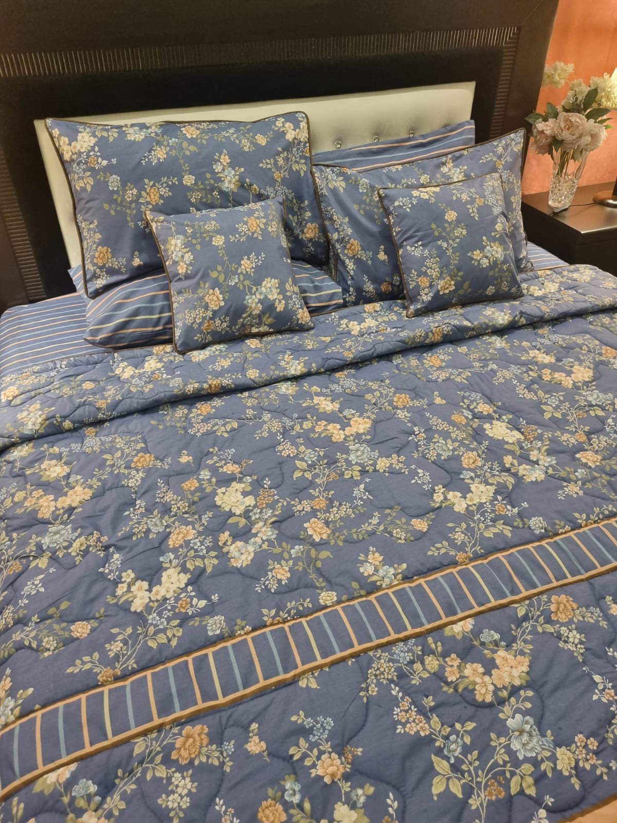 IV678 Cotton Comforter Set - Light Filling
