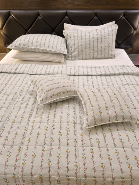 IV347 Cotton Comforter Set - Light Filling