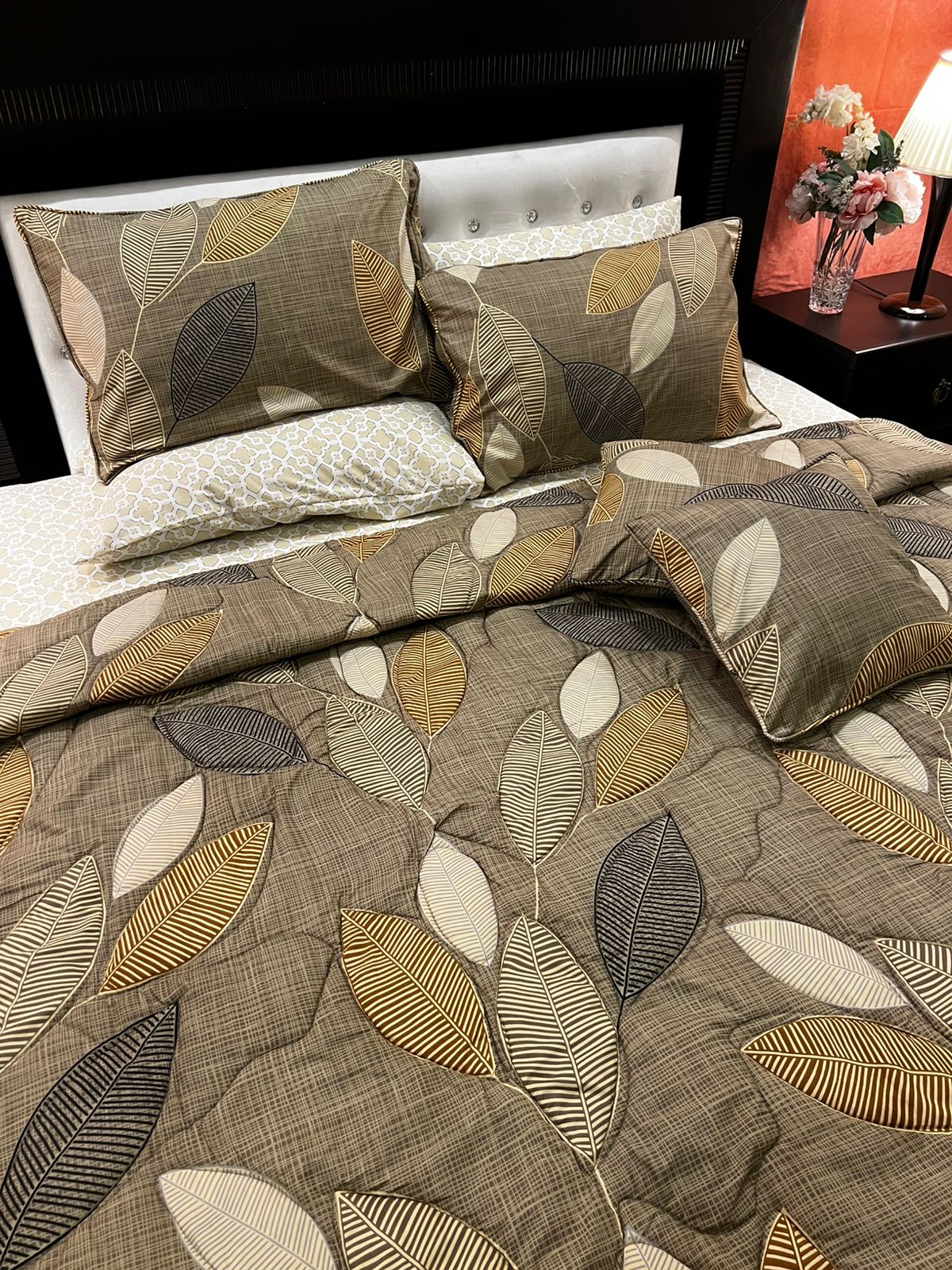 IV676 Cotton Comforter Set - Light Filling