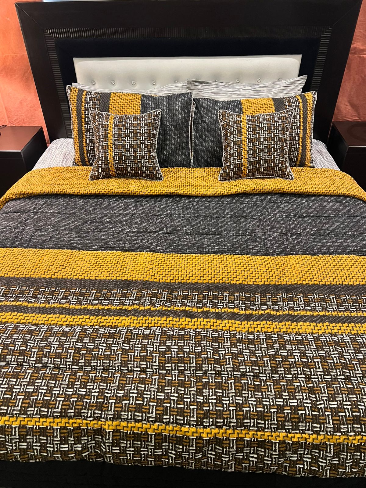 IV611 Cotton Duvet Cover Set - Without Filling