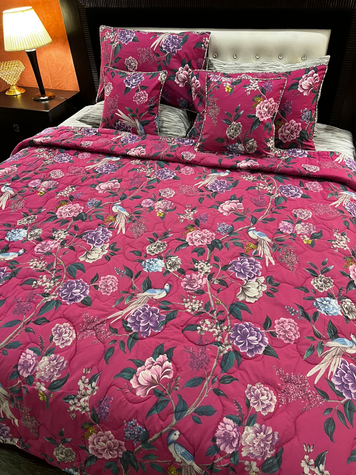 IV682 Cotton Comforter Set - Light Filling