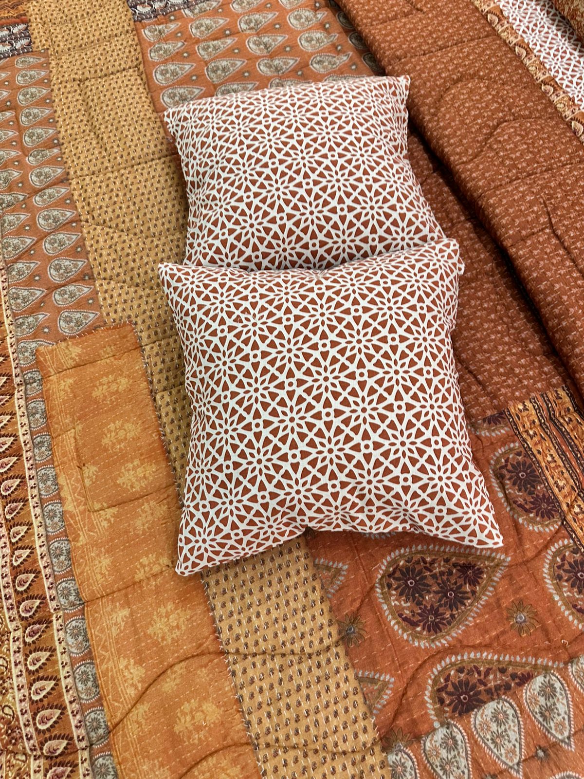 IV537 Cotton Duvet Cover Set - Without Filling