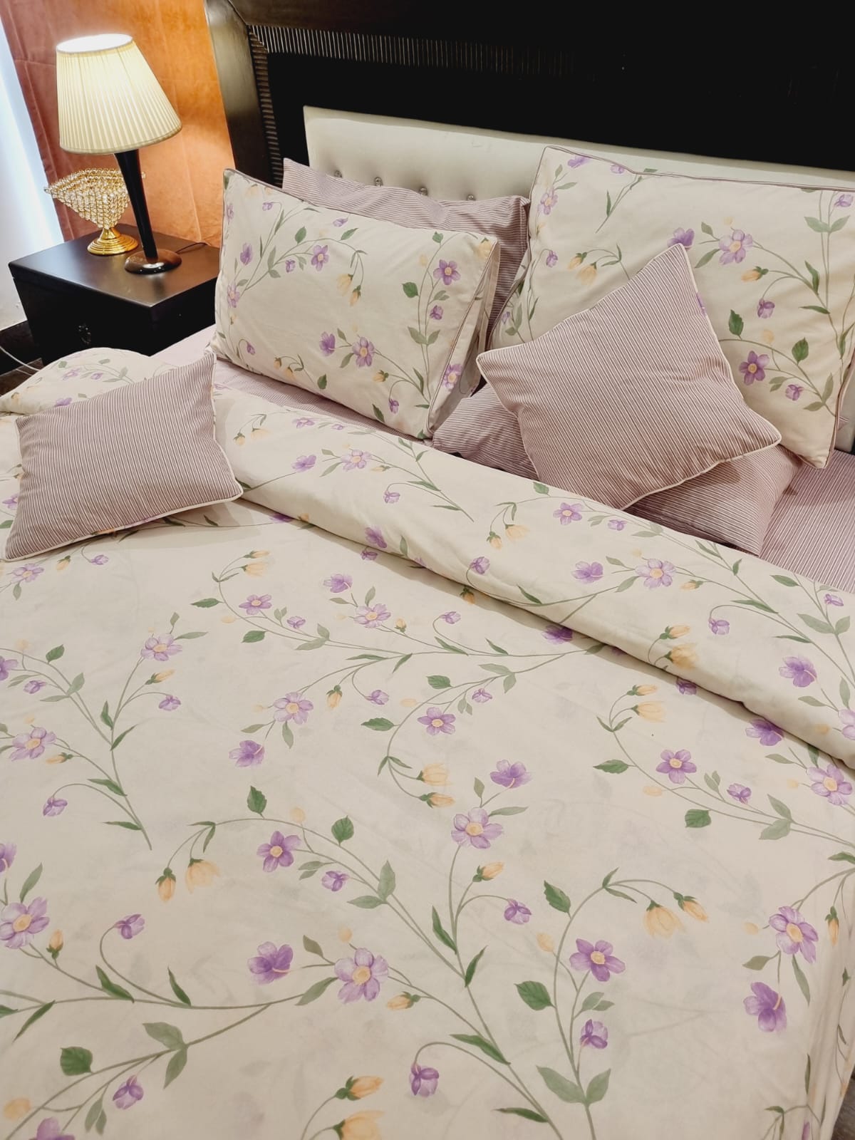 IV690 Cotton Duvet Cover Set - Without Filling