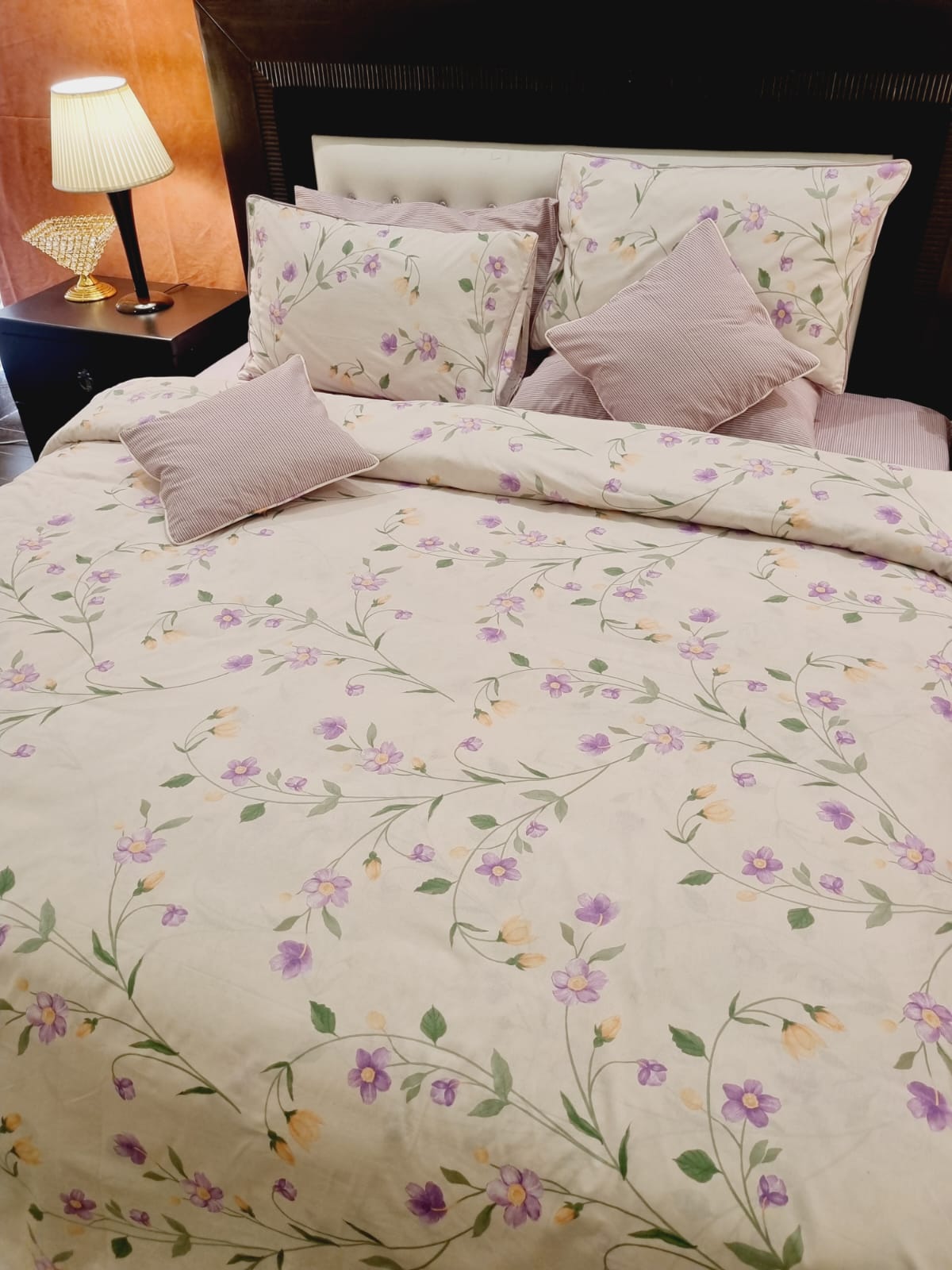 IV690 Cotton Duvet Cover Set - Without Filling