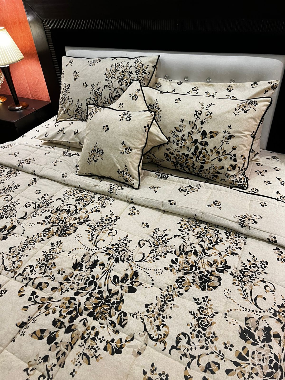 IV681 Cotton Comforter Set - Light Filling
