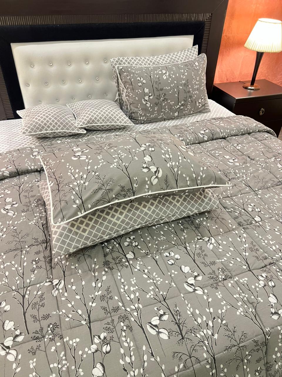 IV565 Cotton Comforter Set - Light Filling