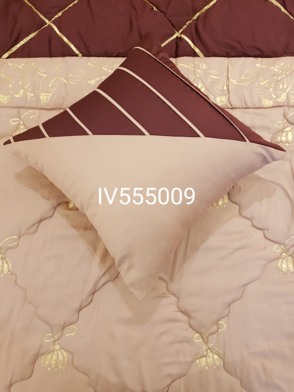 Rose Gold Opulence Luxury Comforter Set