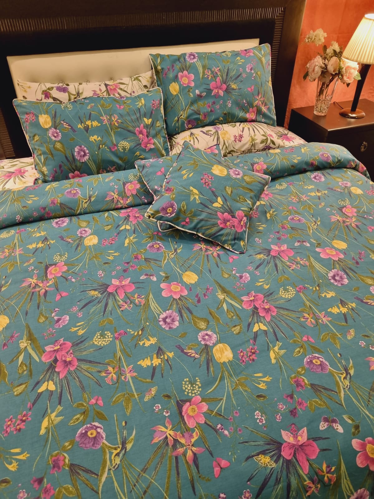 IV691 Cotton Duvet Cover Set - Without Filling