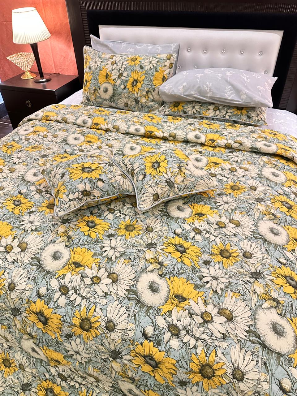IV545 Cotton Comforter Set - Light Filling
