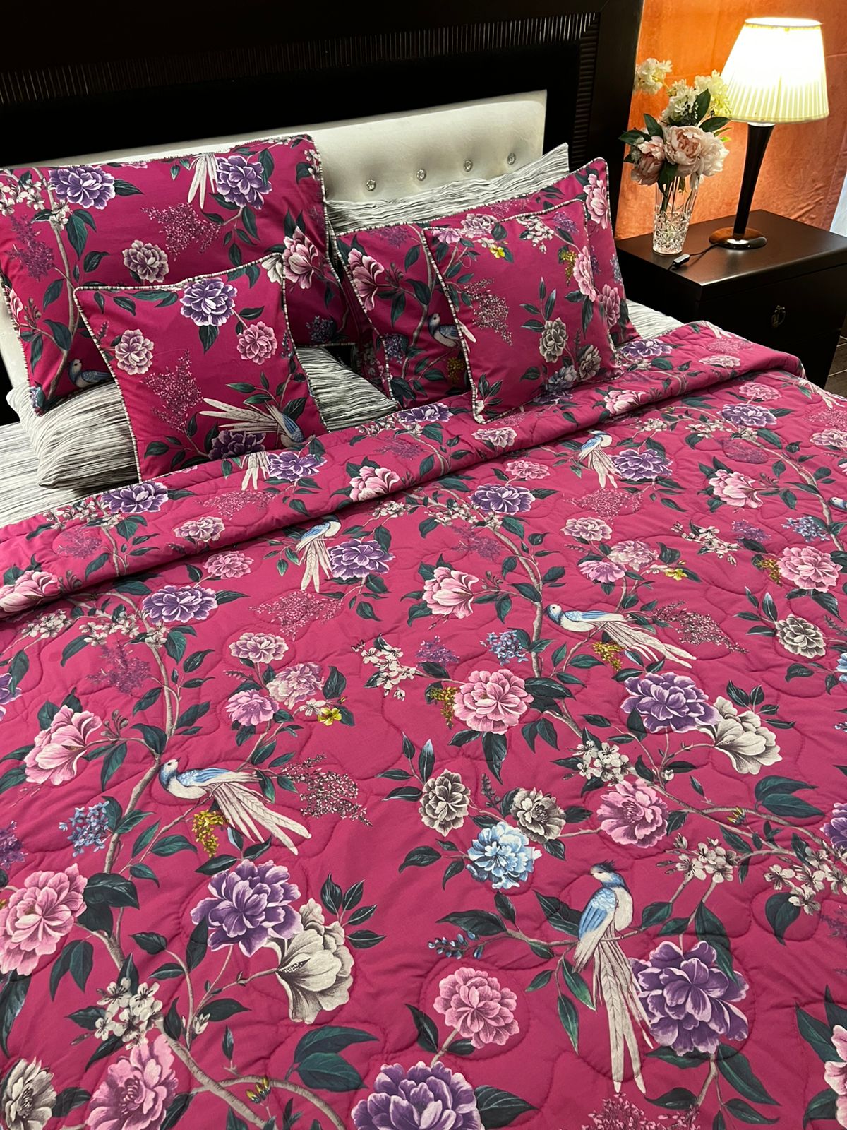 IV682 Cotton Comforter Set - Light Filling