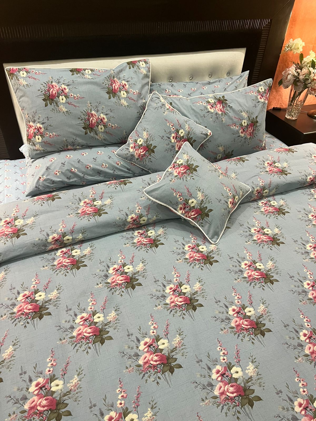 IV707 Cotton Duvet cover Set - Without Filling