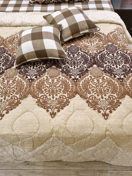 IV338 Cotton Comforter Set - Light Filling