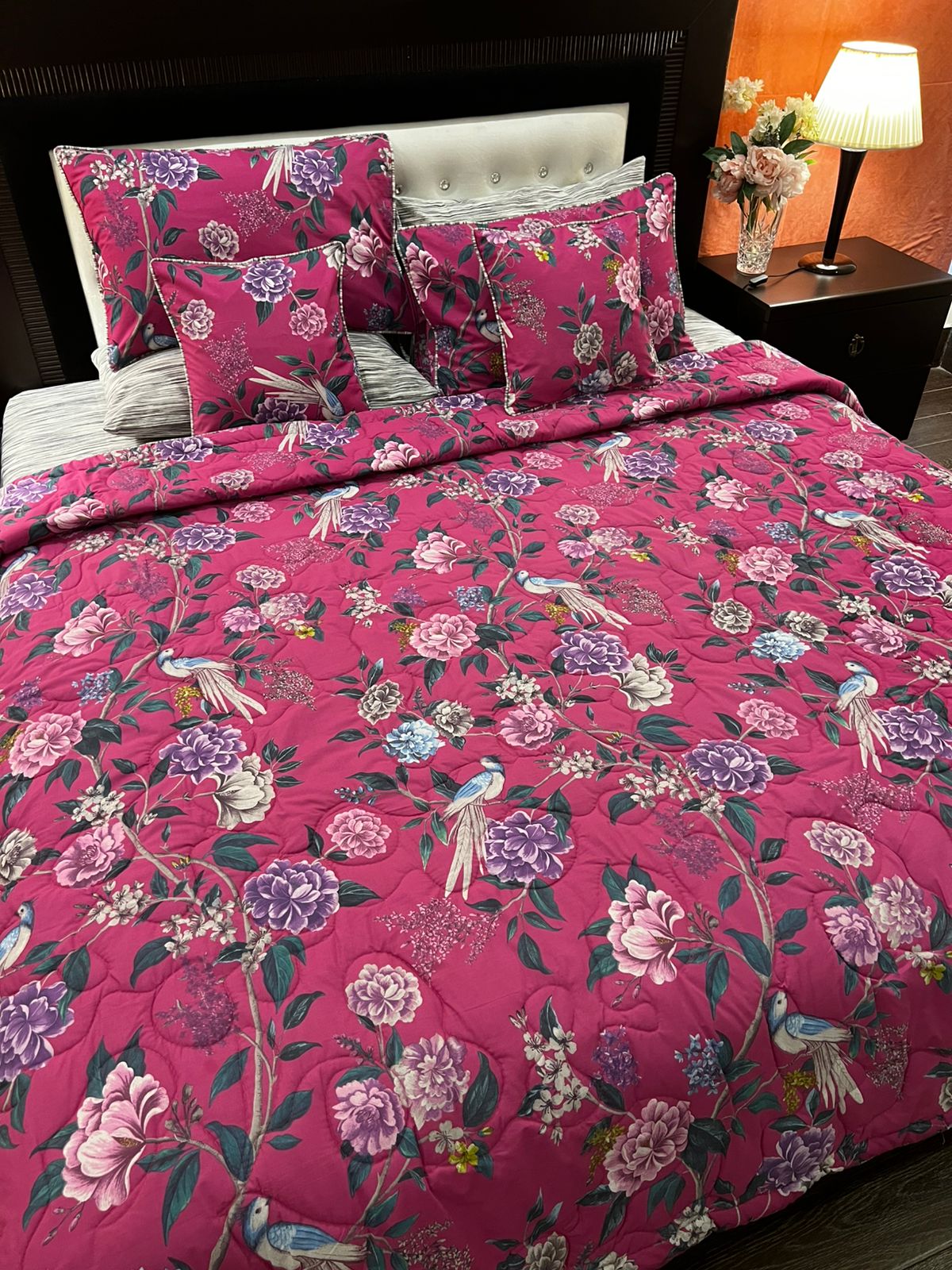 IV682 Cotton Comforter Set - Light Filling