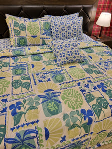 IV349 Cotton Comforter Set - Light Filling