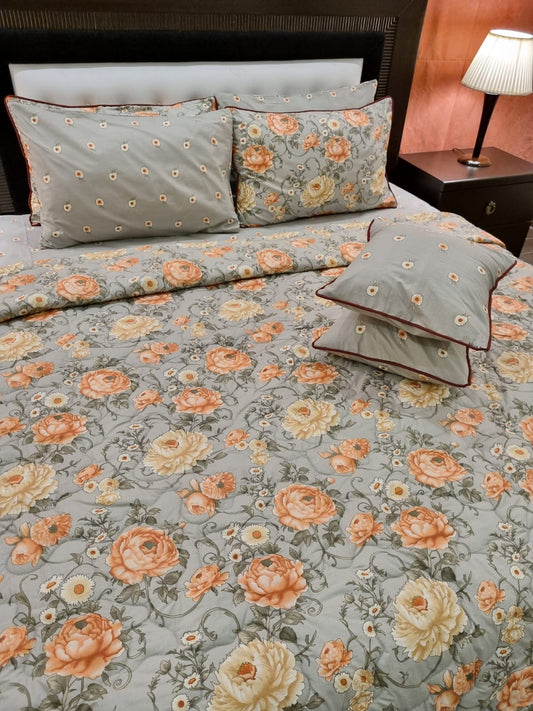 IV515 Cotton Comforter Set - Light Filling