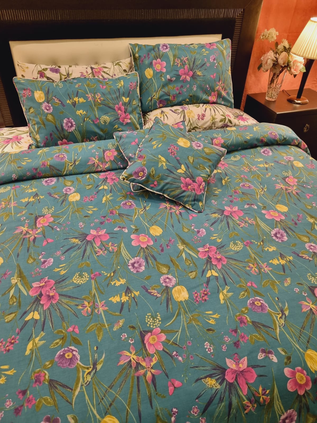 IV691 Cotton Duvet Cover Set - Without Filling