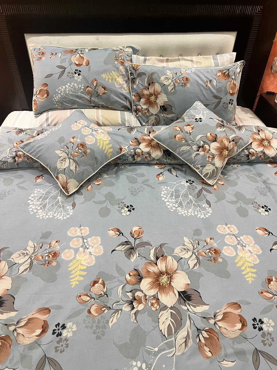 IV709 Cotton Duvet Cover Set - Without Filling