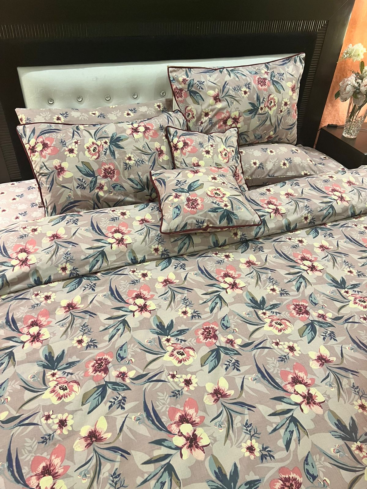 IV706 Cotton Duvet cover Set - Without Filling