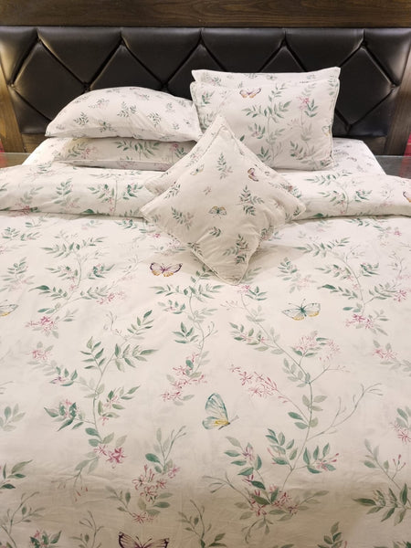 IV371 Cotton Comforter Set - Light Filling