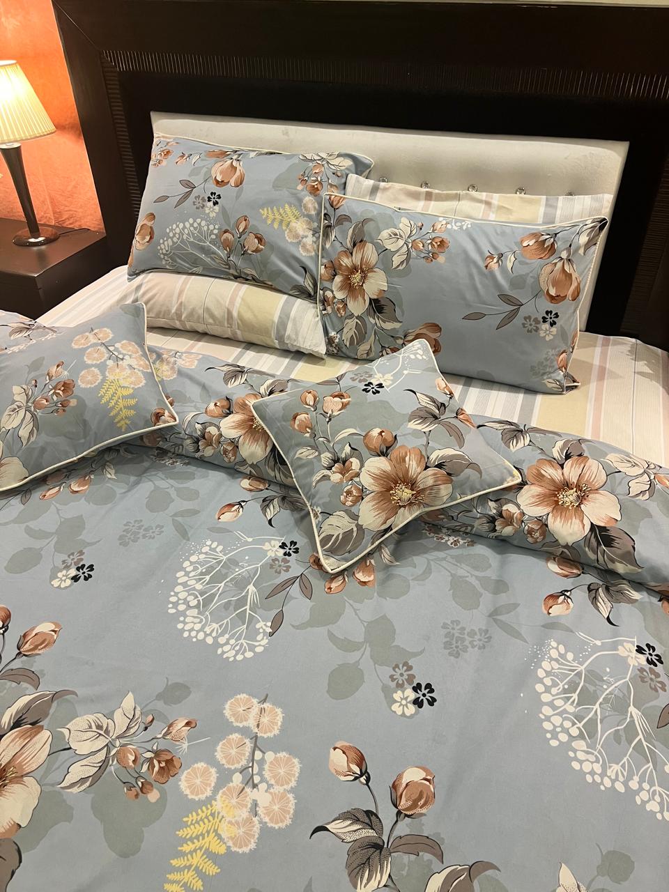 IV709 Cotton Duvet Cover Set - Without Filling