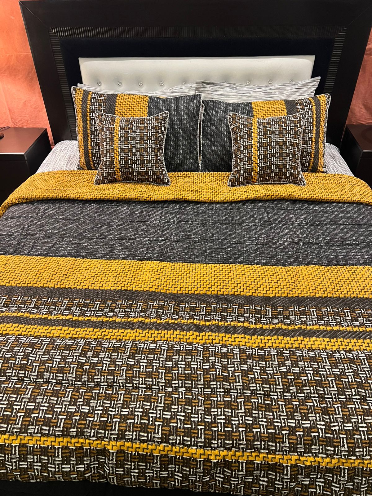 IV611 Cotton Duvet Cover Set - Without Filling