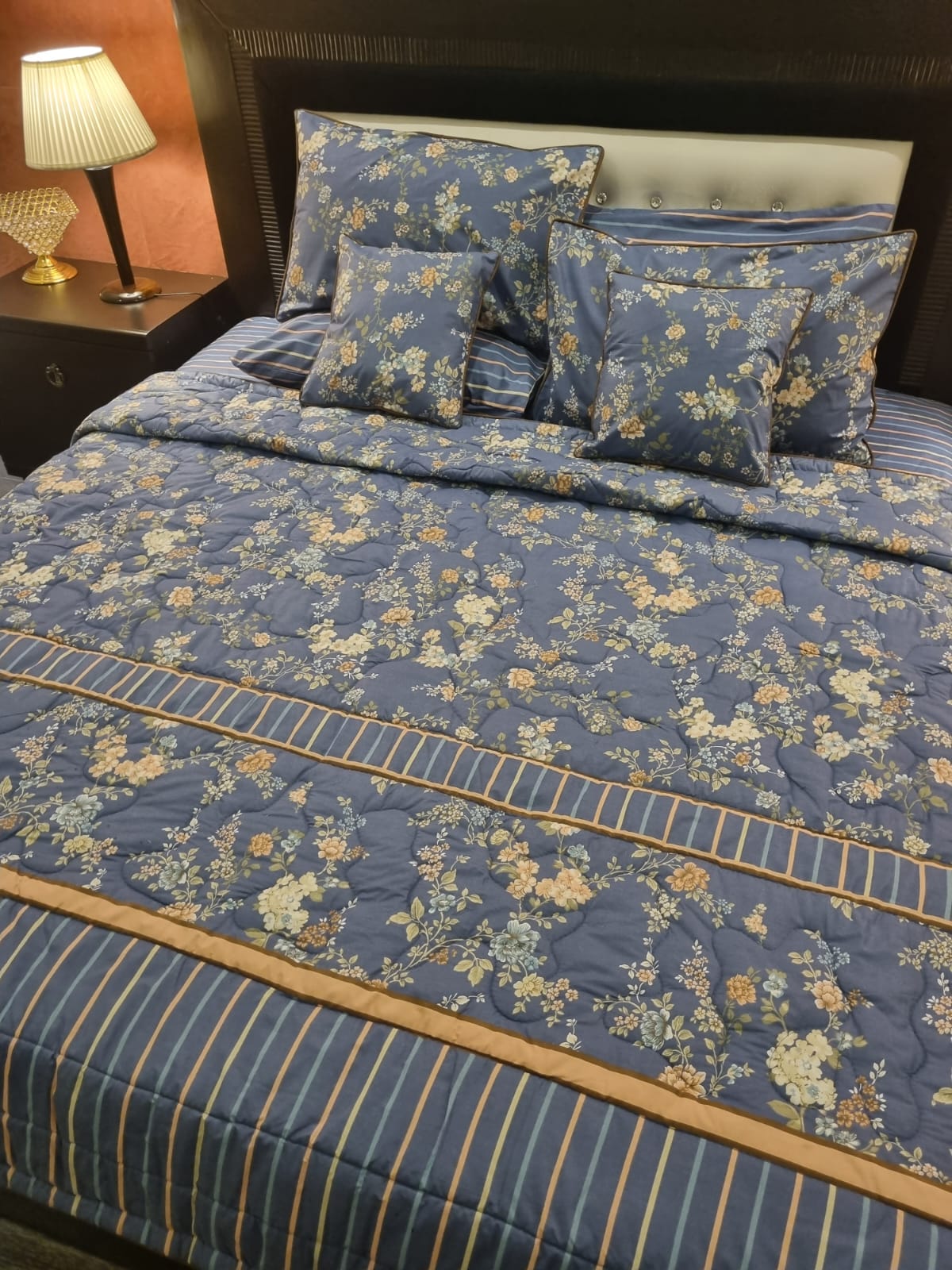 IV678 Cotton Comforter Set - Light Filling