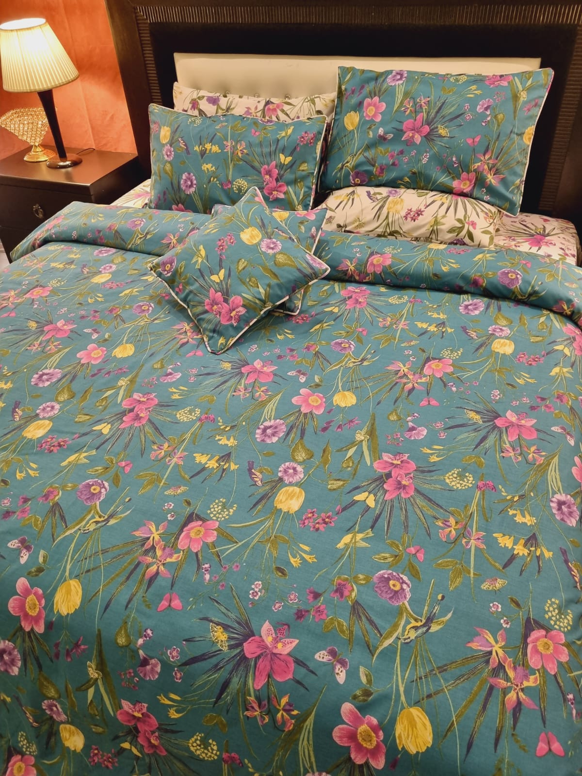 IV691 Cotton Duvet Cover Set - Without Filling