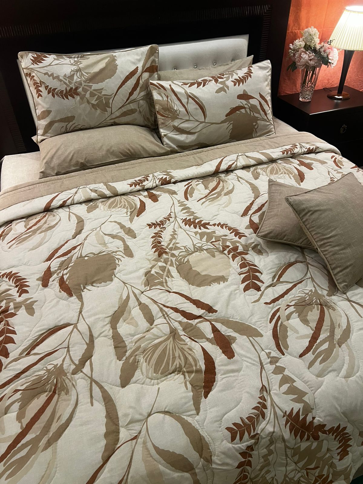 IV635 Cotton Duvet Cover Set - Without Filling