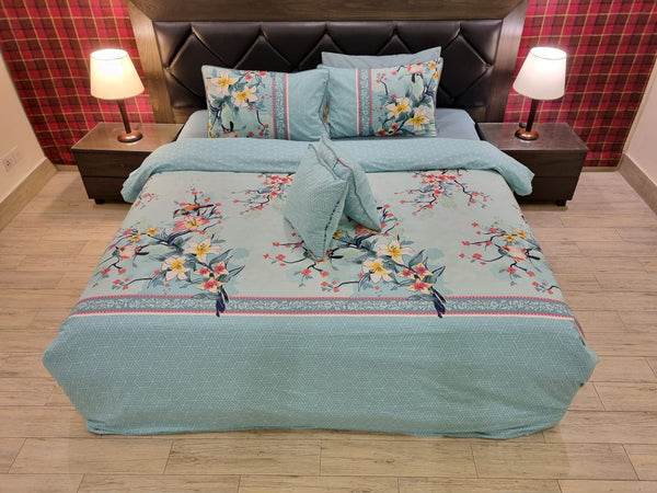 IV380 Cotton Comforter Set - Light Filling