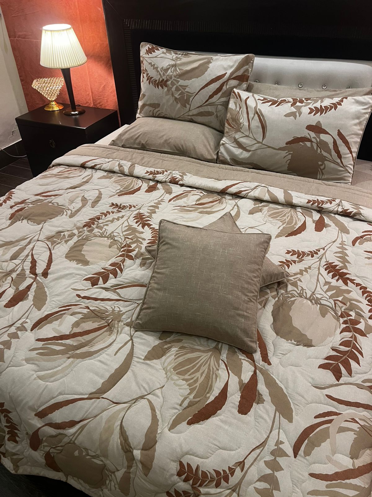 IV635 Cotton Duvet Cover Set - Without Filling