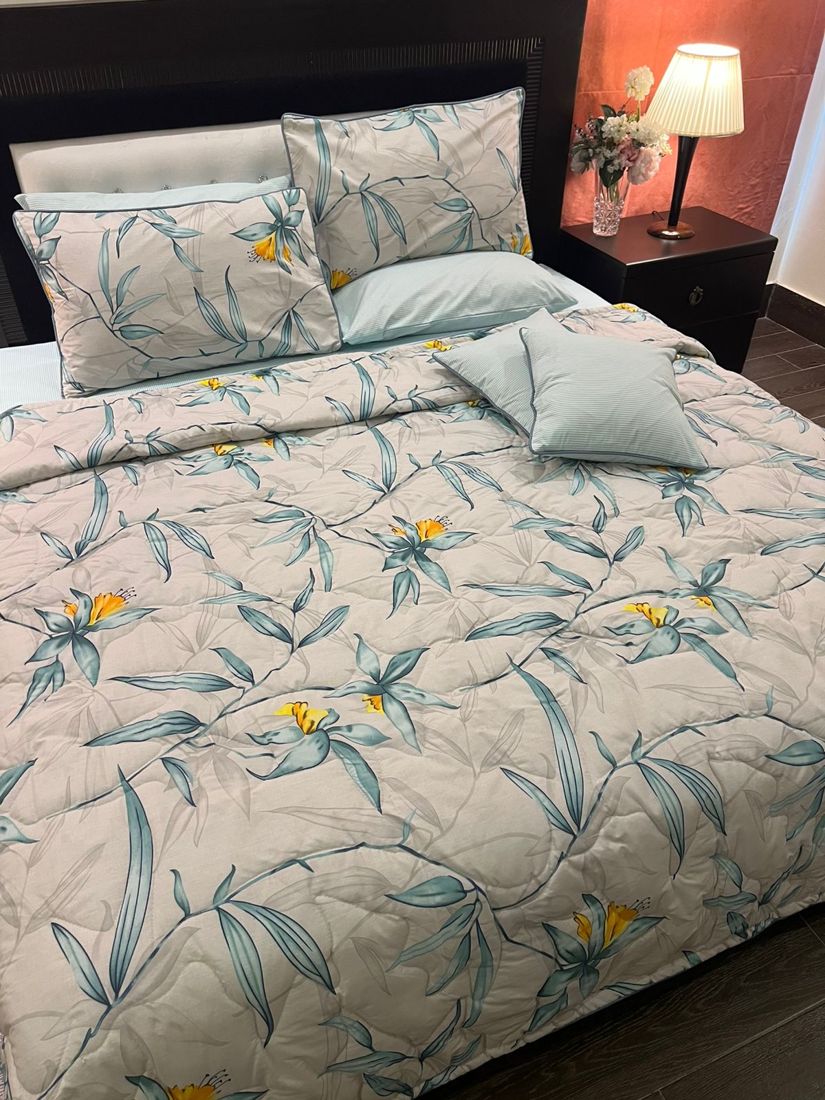 IV632 Cotton Duvet Cover Set - Without Filling