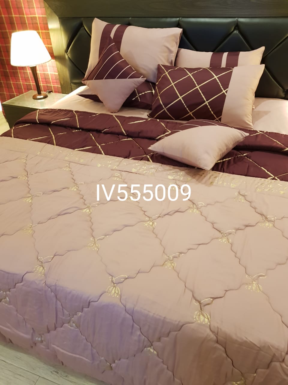 Rose Gold Opulence Luxury Comforter Set